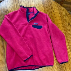 Patagonia pull over. Size large